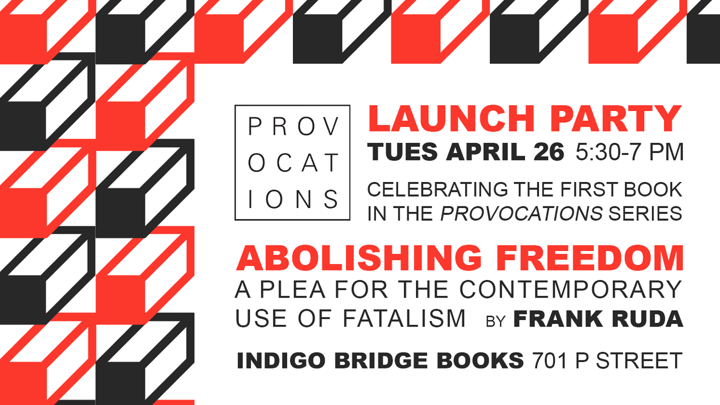 Poster for PROVOCATIONS Launch; links to news story