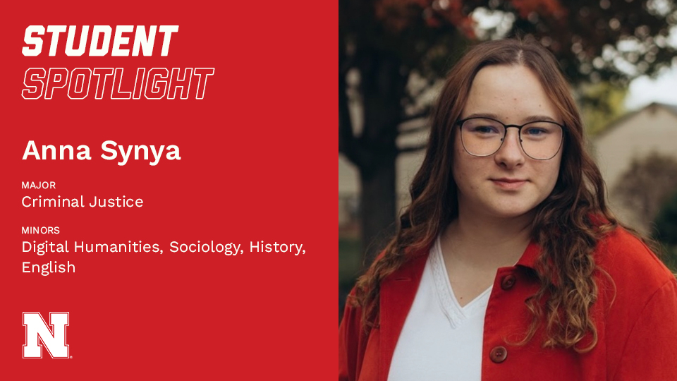 Student Spotlight Anna Synya