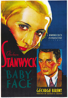 Poster for the film Baby Face