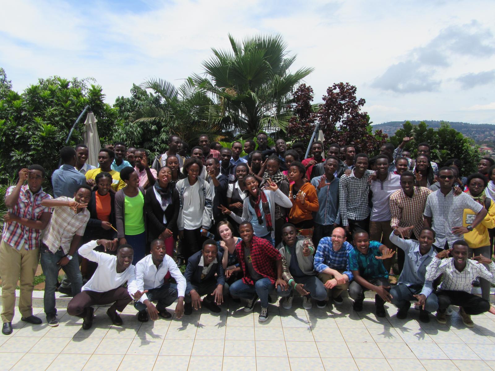 Rwanda course participants