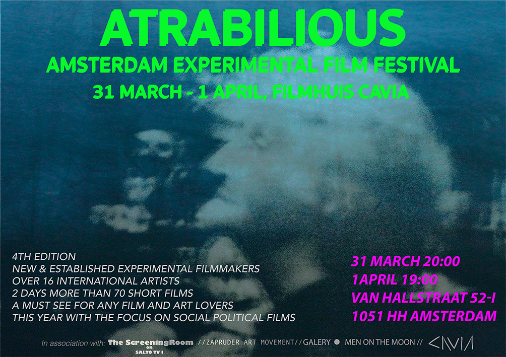 Promotional poster for ATRBILIOUS film festival