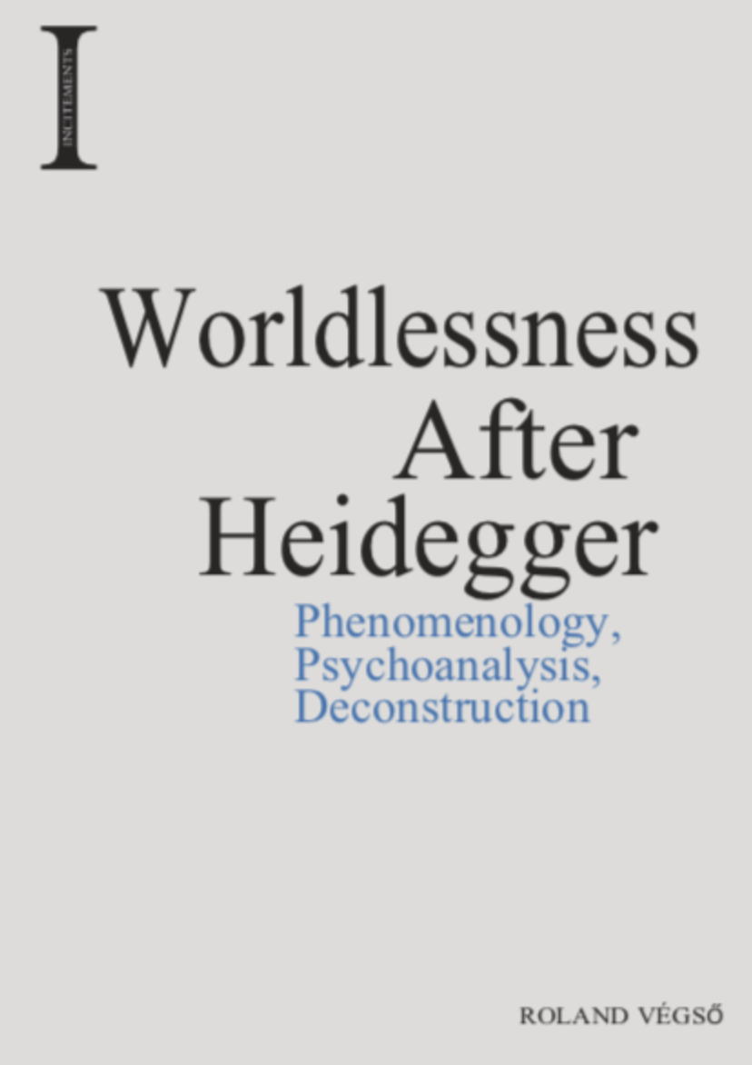 Cover of WORLDLESSNESS AFTER HEIDEGGER