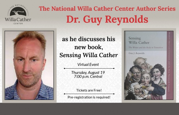 Poster for Guy Reynolds' book talk