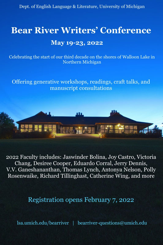 Poster for Bear Writer Writer’s Conference