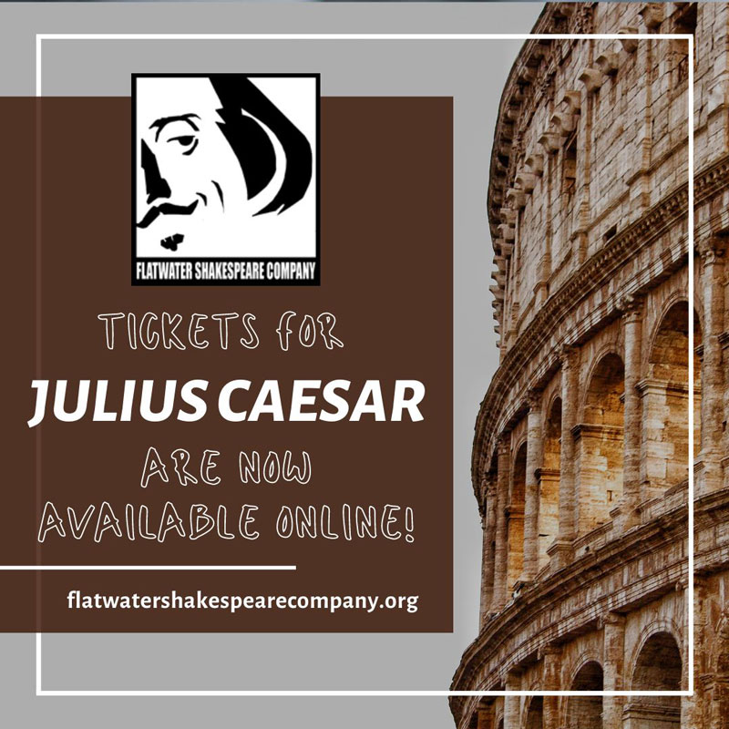 Promotional image for Julia Caesar tickets