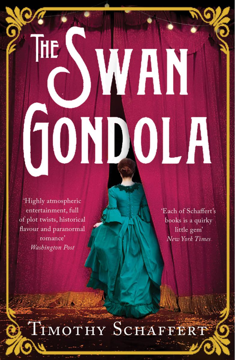 Cover of UK Paperback 'The Swan Gondola'