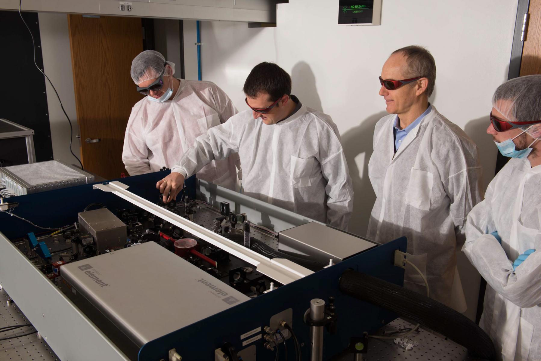 Nebraska laser lab generates light that's 'out of this world'