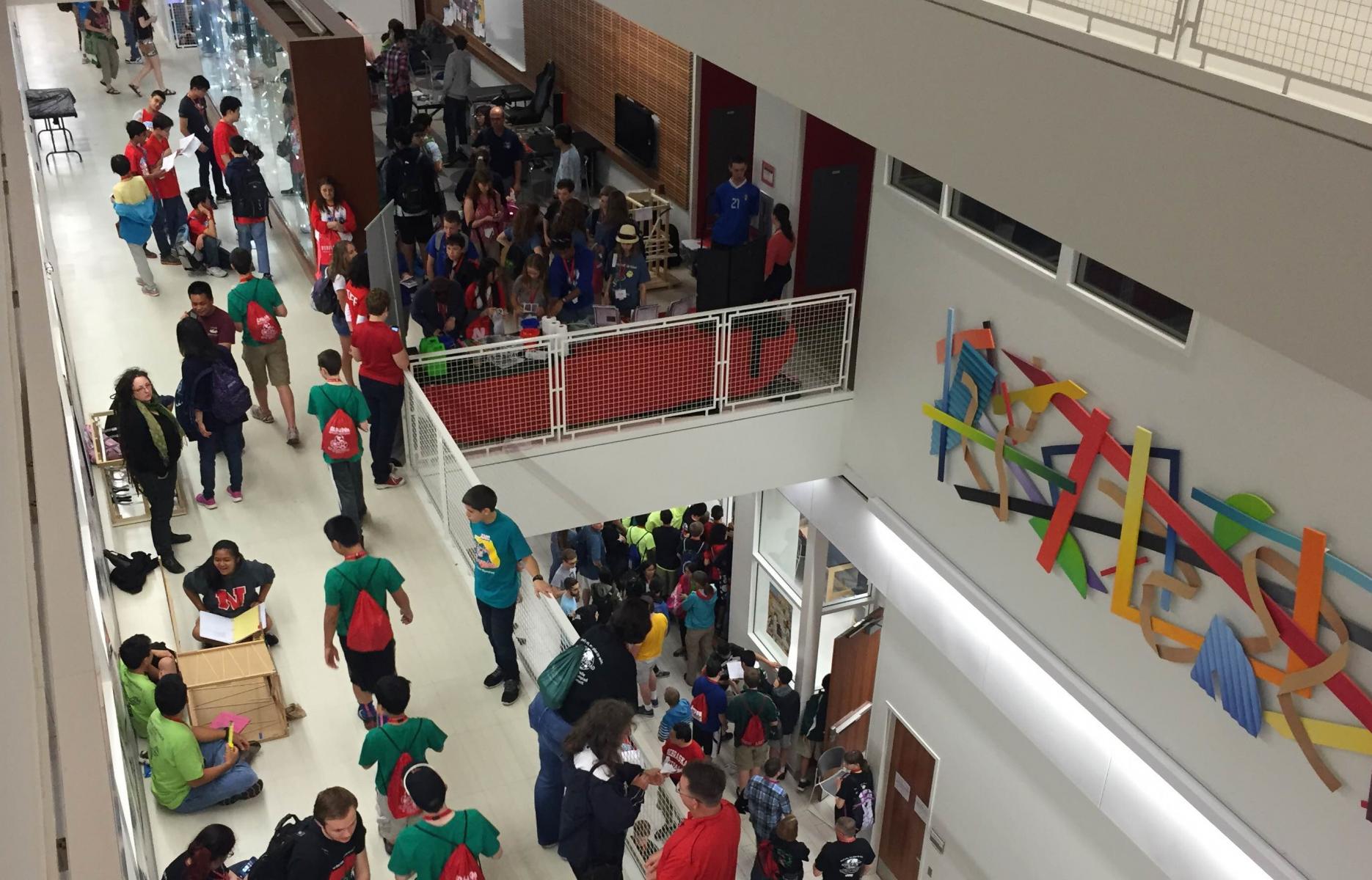Jorgensen Hall hosts national Science Olympiad events